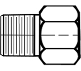 pipe thread male (nptm) to medium pressure female adapters